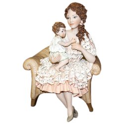 Фарфоровая Статуэтка кукла Счастливые моменты