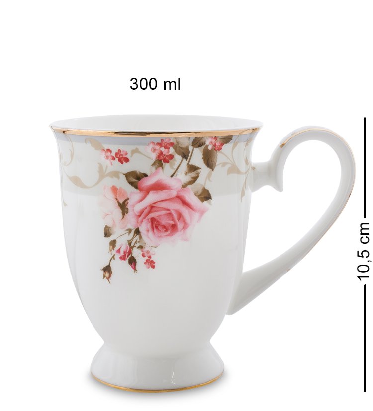 Кружка из фарфора Монте-Роза Monte Rosa Pavone JK-208