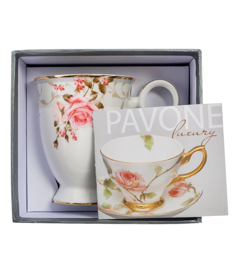 Кружка из фарфора Монте-Роза Monte Rosa Pavone JK-208, упаковочный вид