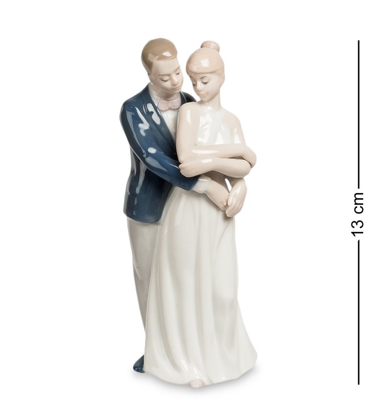 Фарфоровая статуэтка Пара влюбленных Pavone JP-15/25