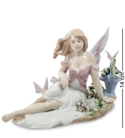 Статуэтка из фарфора Фея на лугу