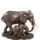 Статуэтка Слон с детенышем Veronese WS-772