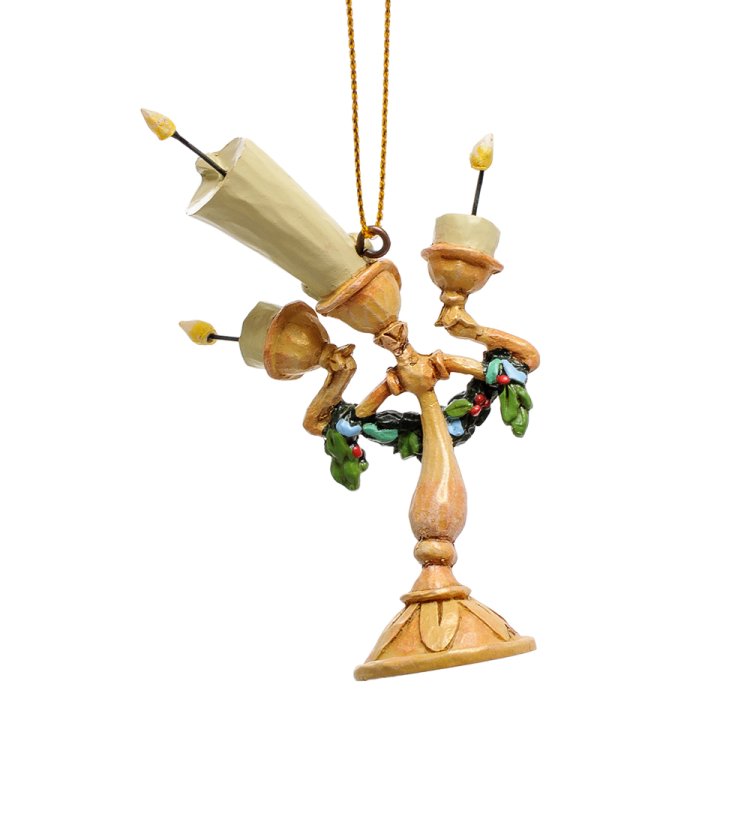 Подвесная фигурка Люмьер Disney Traditions, оборотная сторона