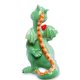 Статуэтка из фарфора Зеленый дракон с красным яблоком Pavone JP-41/ 4, оборотная сторона