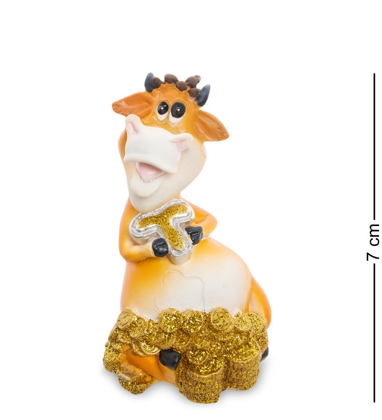 Статуэтка Бык символ 2021 года - знак зодиака Овен AF-1013/ 4