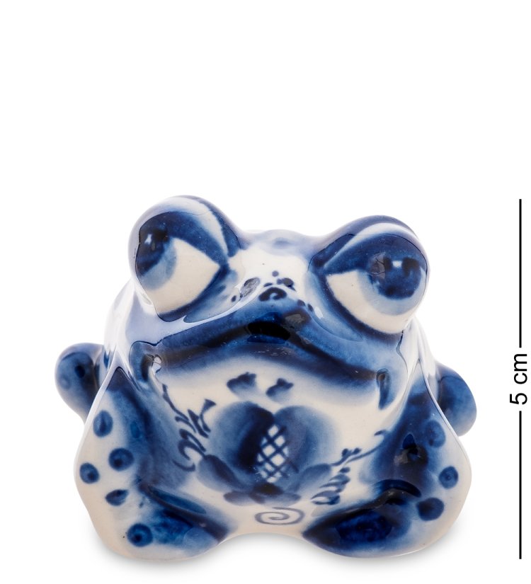 Фигурка Царевна Лягушка Голубая гжель ГЛ-596