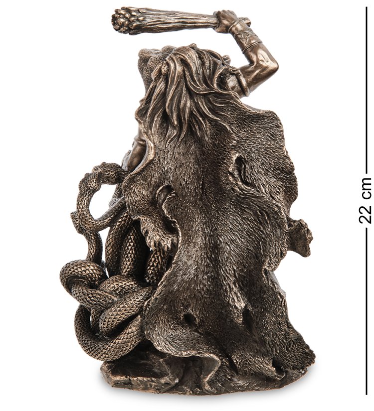 Статуэтка Геркулес - убийство гидры Veronese WS-1097, фотография со спины