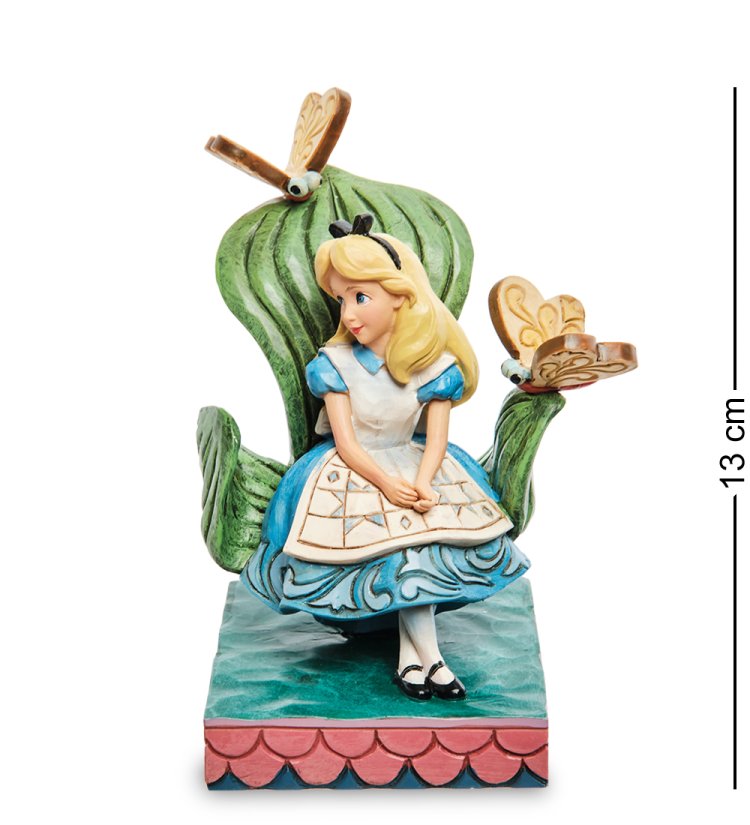 Статуэтка Алиса в стране чудес - Любопытство Disney Traditions, вид профиль