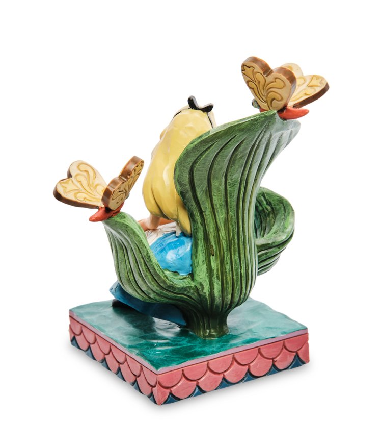 Статуэтка Алиса в стране чудес - Любопытство Disney Traditions, оборотная сторона