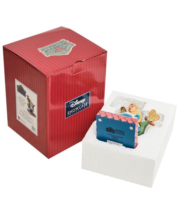 Статуэтка Алиса в стране чудес - Любопытство Disney Traditions, оборотная сторона