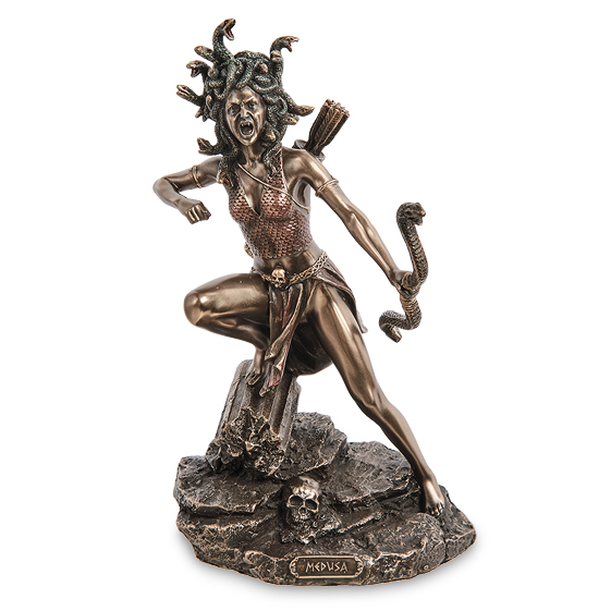 Статуэтка Медуза Горгона с луком в руках Veronese WS-1128