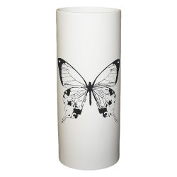 Ваза для цветов с рисунком Бабочки