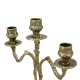 Канделябр на 3 свечи из бронзы Асти Bello De Bronze BP-14038-D, фотография рожков