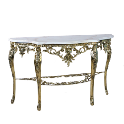 Консоль Конша, золотая