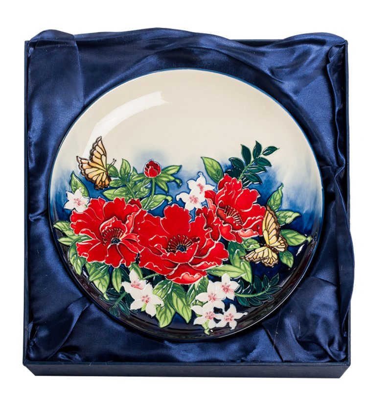 Блюдо из фарфора Цветочная поляна Pavone JP-852/ 1, фотография в упаковке