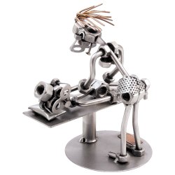 Массажистка - Фигурка из металла