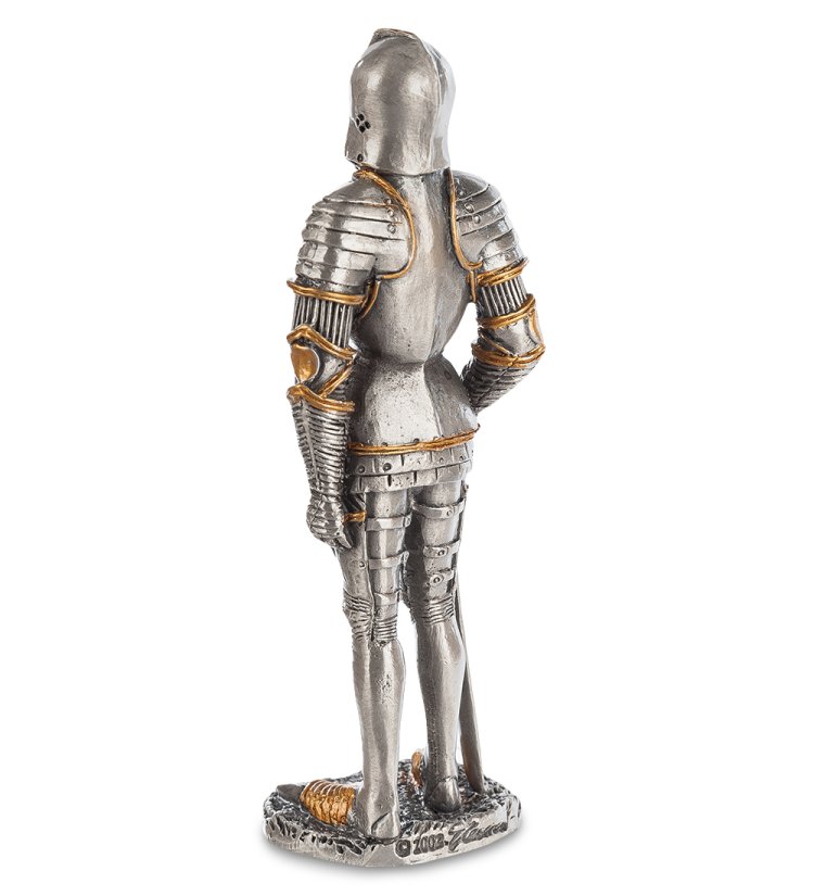 Статуэтка Рыцарь в доспехах Veronese WS-800, оборотная сторона