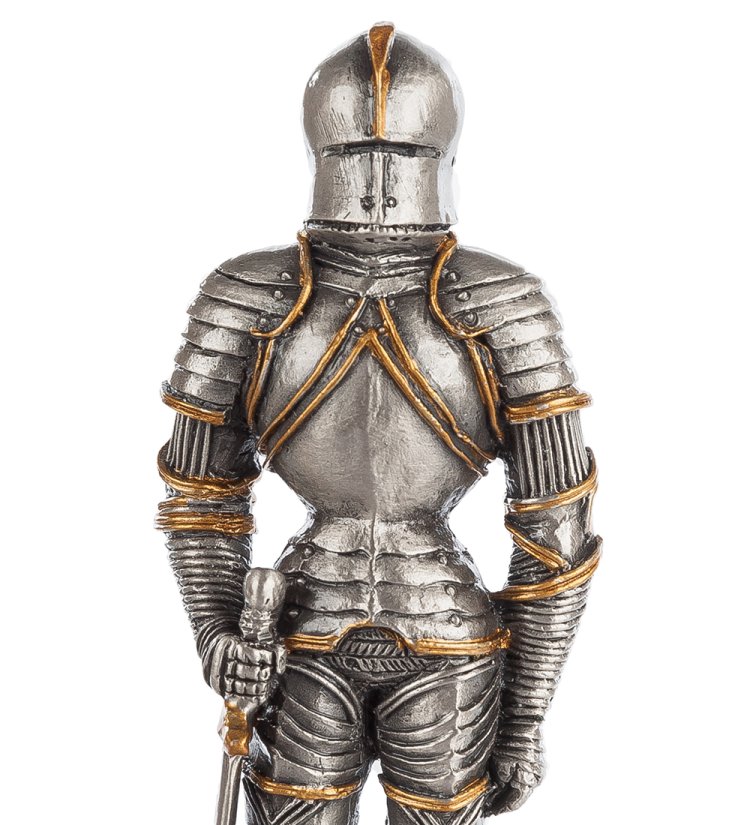 Статуэтка Рыцарь в доспехах Veronese WS-800, вид профиль