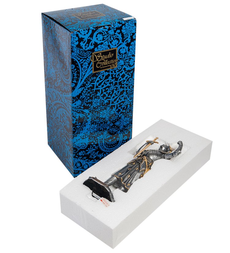 Статуэтка Жанна д'Арк - Золотой Флаг Veronese WS-638, упаковочный вид