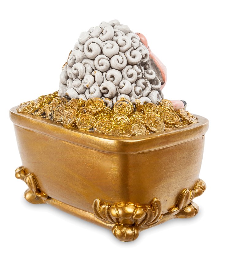 Маленькая Фигурка Овца Купание в роскоши The Comical World of Stratford RV-363, оборотная сторона