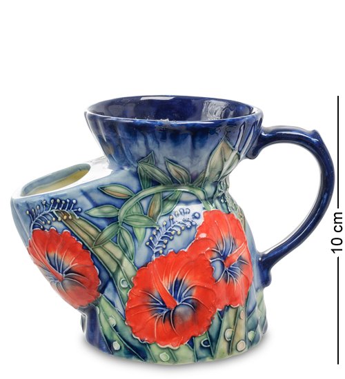 Процеживатель из фарфора Красные Цветы Pavone JP-102/10