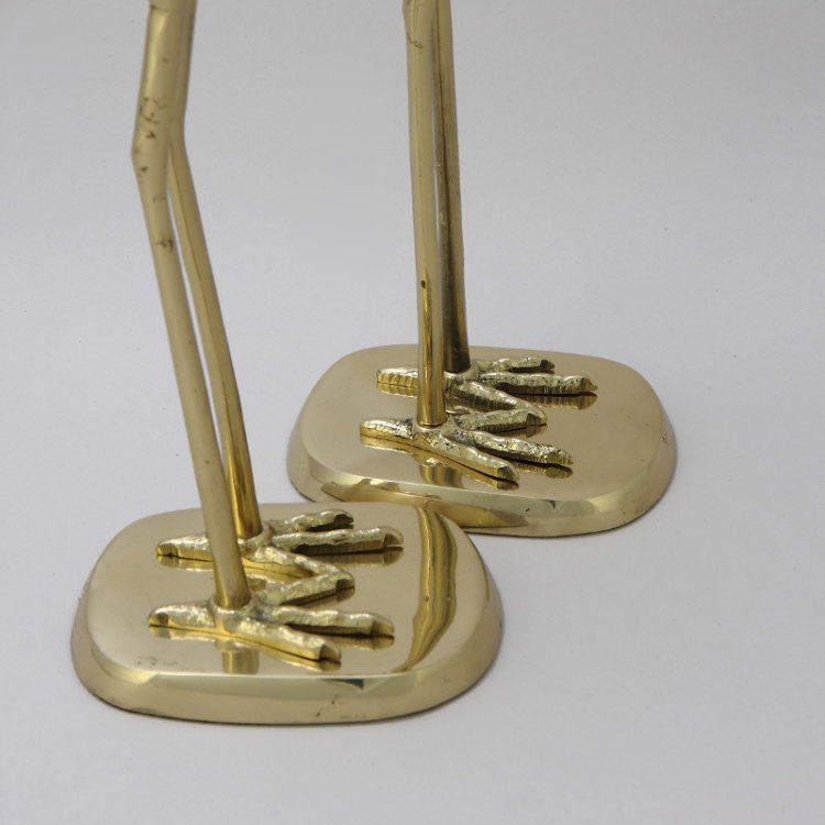 Статуэтка из бронзы Пара золотых журавлей Bello De Bronze BP-12015-D, нижняя часть