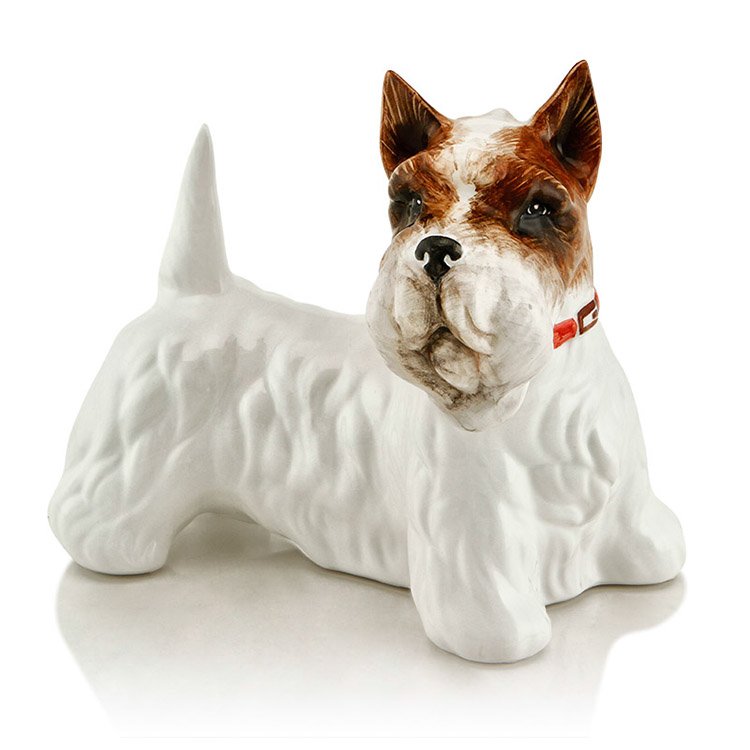 Статуэтка из керамики Скотч терьер