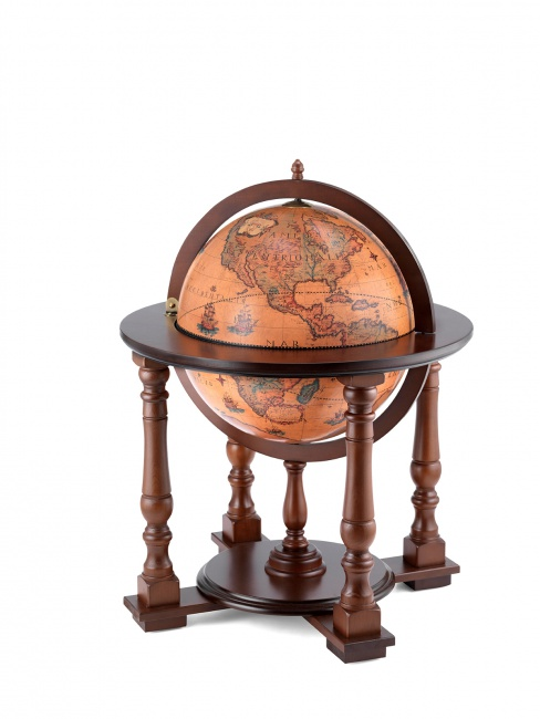 Глобус-бар напольный Нарцисс 500, сборный вид