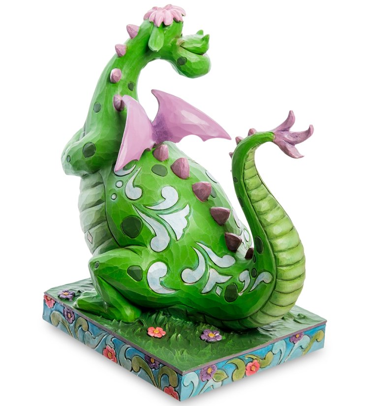 Статуэтка Лучший друг - Питт и его дракон Disney Traditions, оборотная сторона