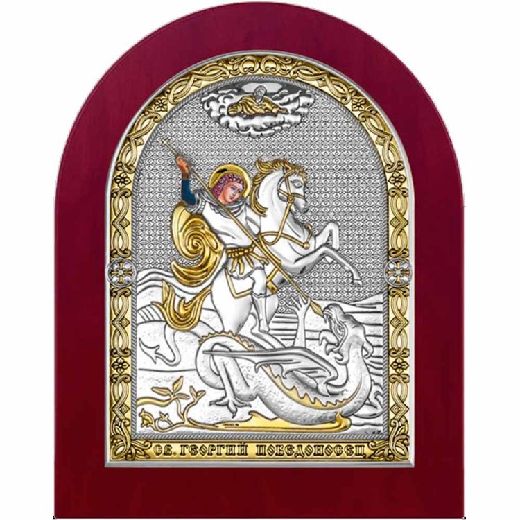 Икона Георгий Победоносец, Размер: 16х20 см Beltrami 6403/3WO