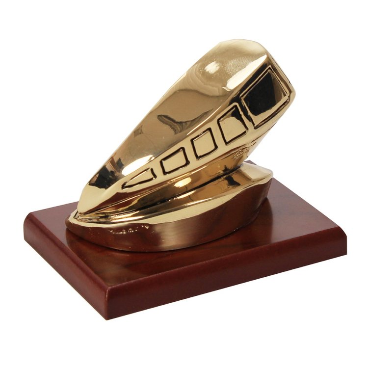 Статуэтка Скорый поезд с позолотой