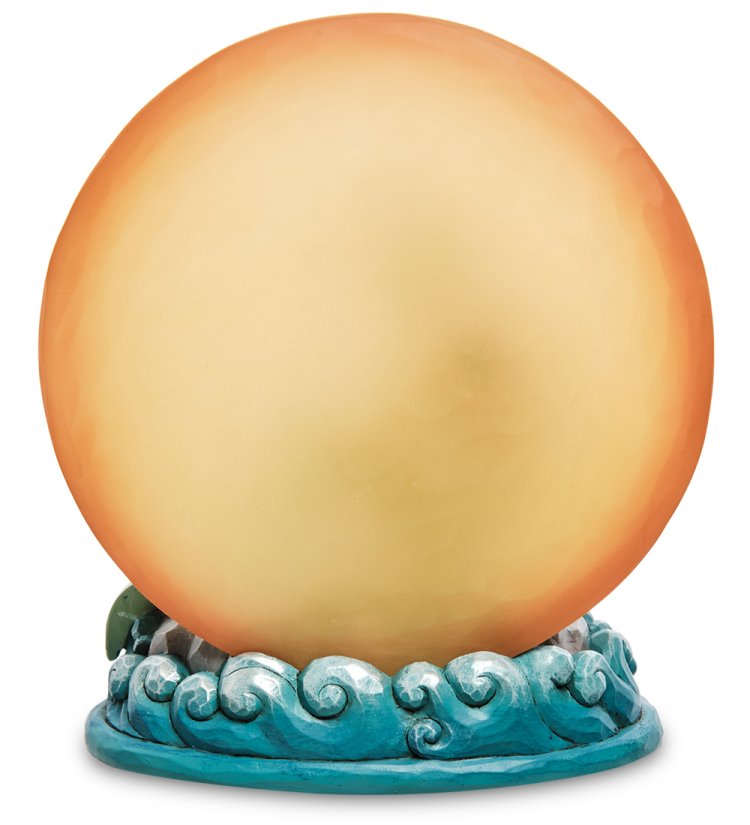 Статуэтка Мечты под луной из мультфильма Русалочка Disney Traditions, оборотная сторона