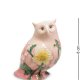 Статуэтка из фарфора Розовая Совушка в цветах Pavone JP-147/ 11
