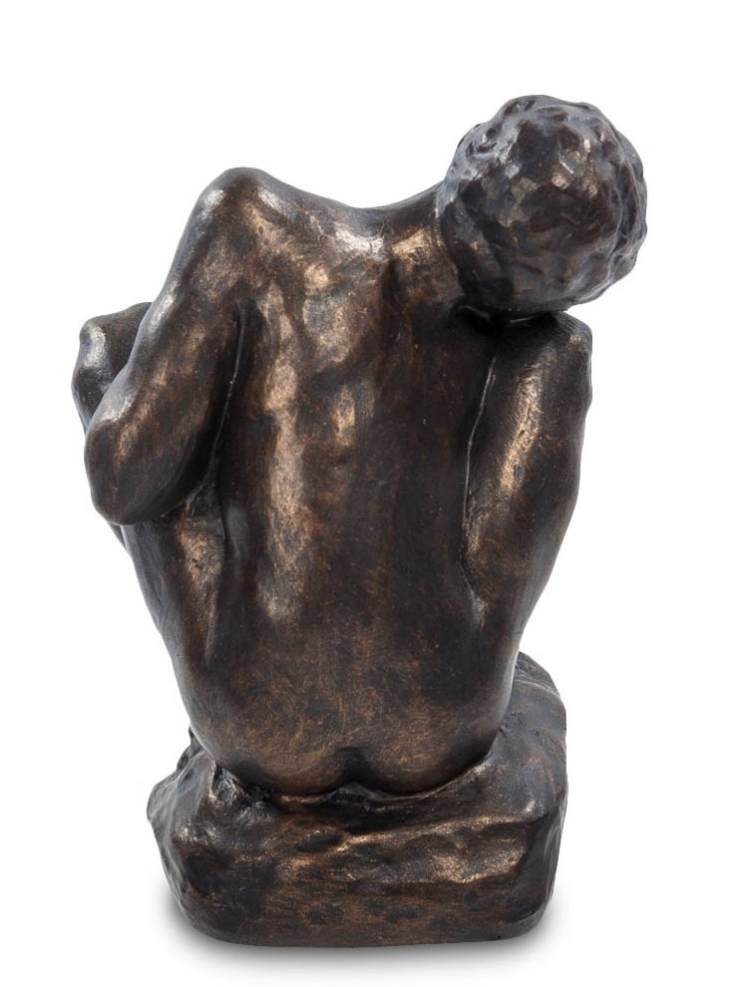 Статуэтка Сидящая Женщина - Огюст Роден Parastone pr-RO13, оборотная сторона