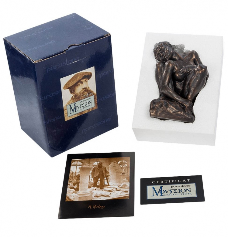 Статуэтка Сидящая Женщина - Огюст Роден Parastone pr-RO13, упаковочный вид