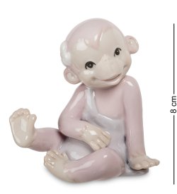 Статуэтка из фарфора Розовая Обезьянка