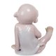 Статуэтка из фарфора Розовая Обезьянка Pavone JP-81/ 8, фотография со спины