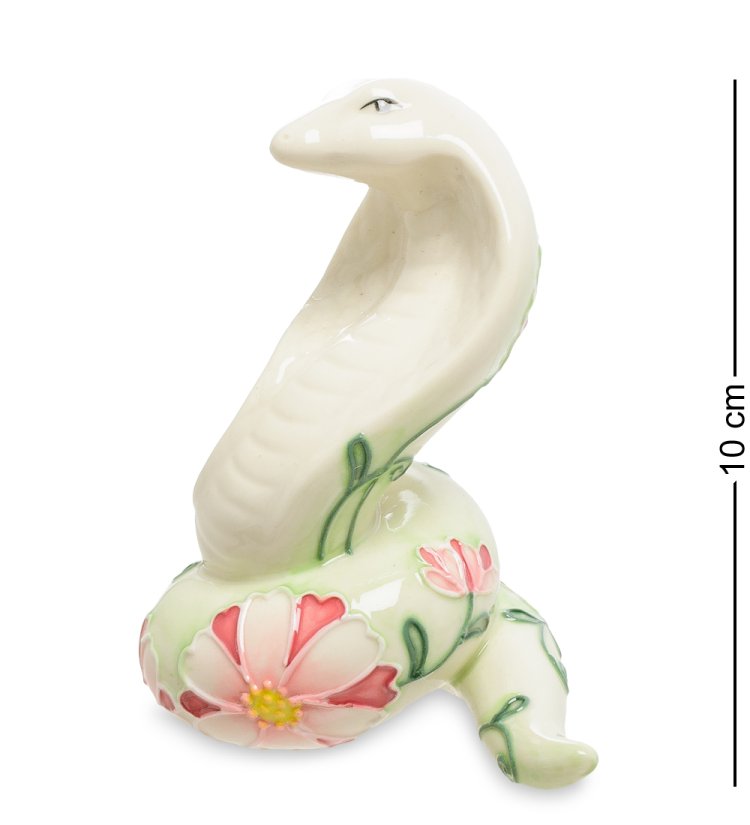 Фигурка из фарфора Белая Змея Pavone JP-51/11