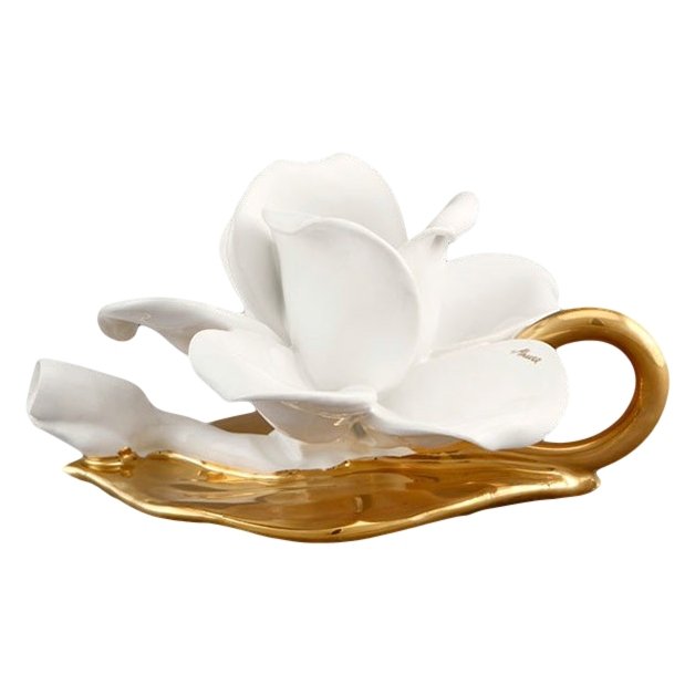 Подсвечник с ручкой Роза