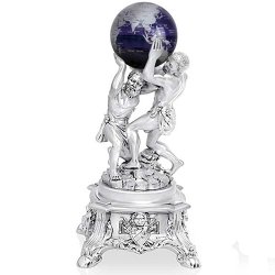 Статуэтка два Атланта с глобусом