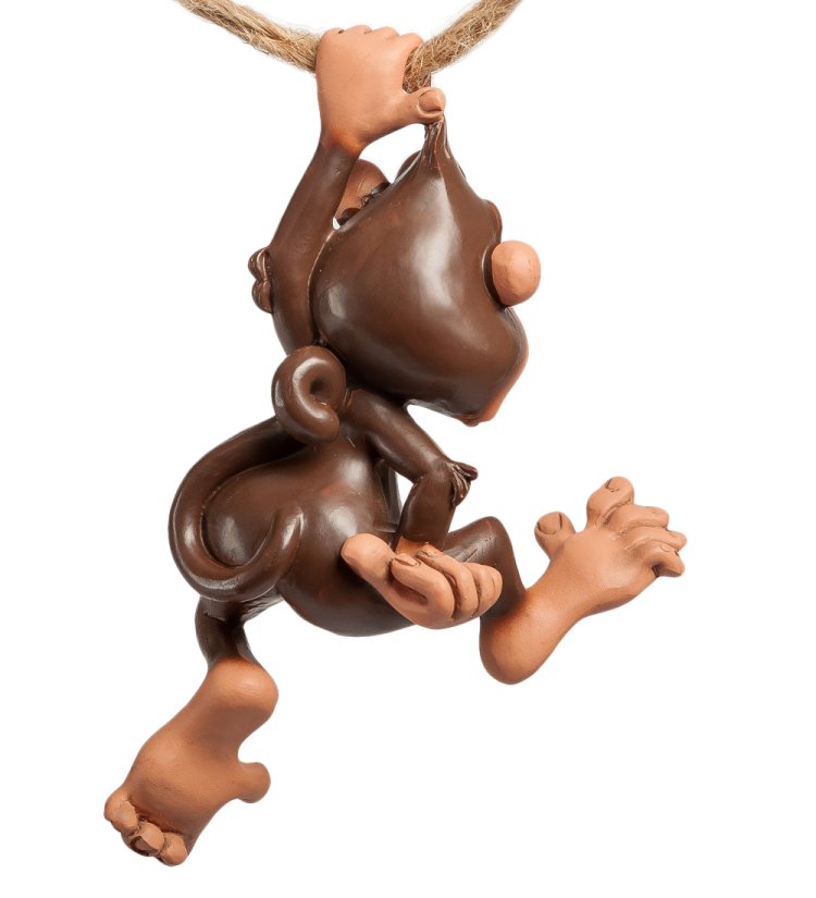 Фигурка Обезьяна На одной левой The Comical World of Stratford RV-492, оборотная сторона