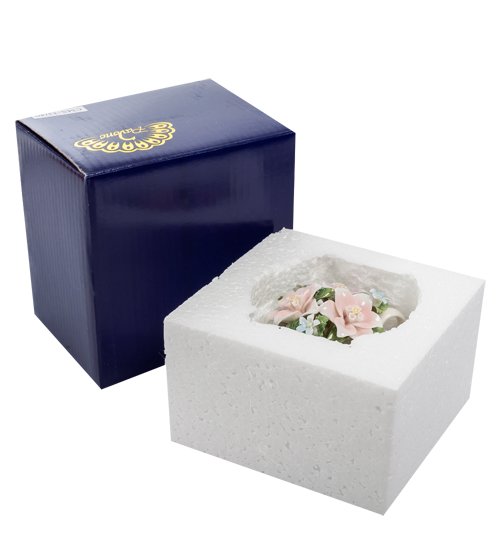 Композиция из керамики Чаша с Весенними цветами Pavone CMS-33/40, упаковочный вид