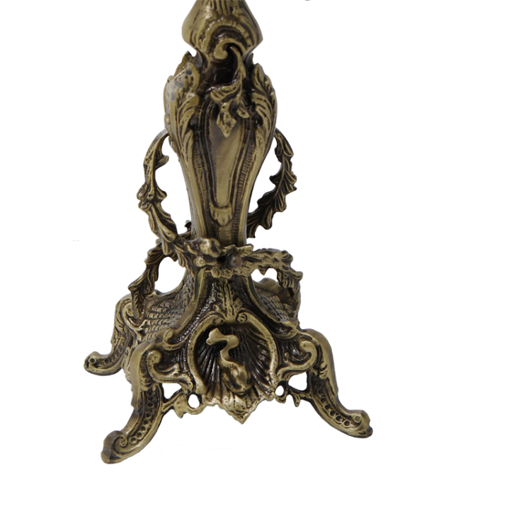 Канделябр на 5 свечей бронзовый Голфино Bello De Bronze BP-14033-A, вид ножки