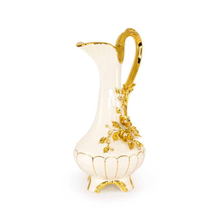 Кувшин интерьерный из керамики коллекция Emozioni Migliore De Luxe 26552, фотография сбоку