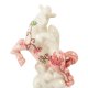Статуэтка из фарфора Розовая Лошадка-ангелочек Pavone JP-61/23, оборотная сторона