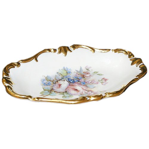 Блюдо в стиле барокко Роза