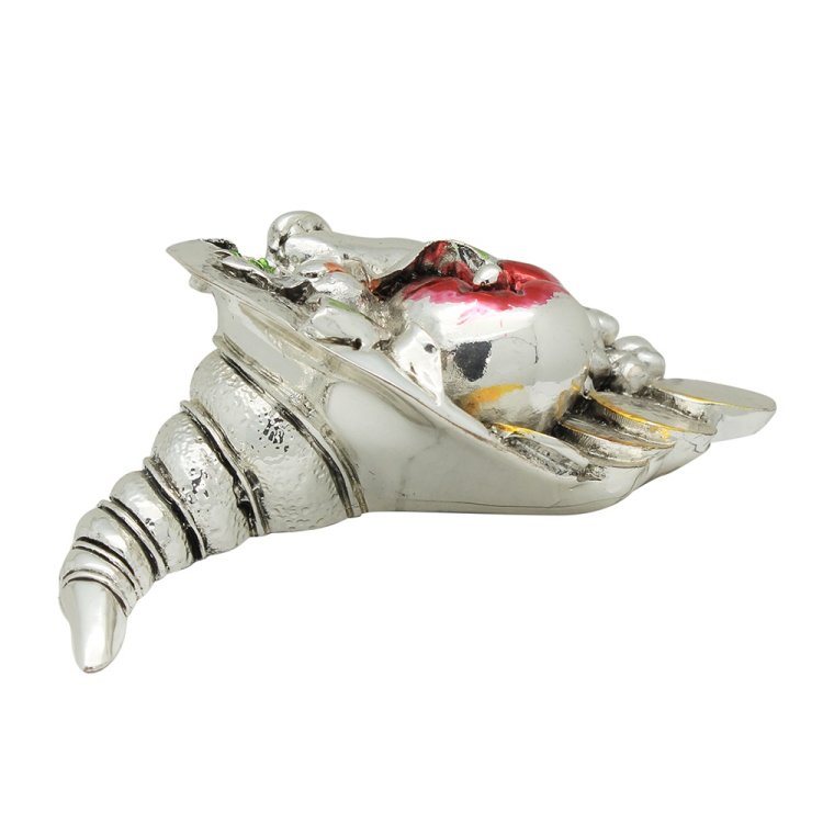 Рог изобилия с фруктами и деньгами