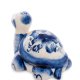 Фигурка Черепашка Голубая гжель ГЛ-600, фотография со спины