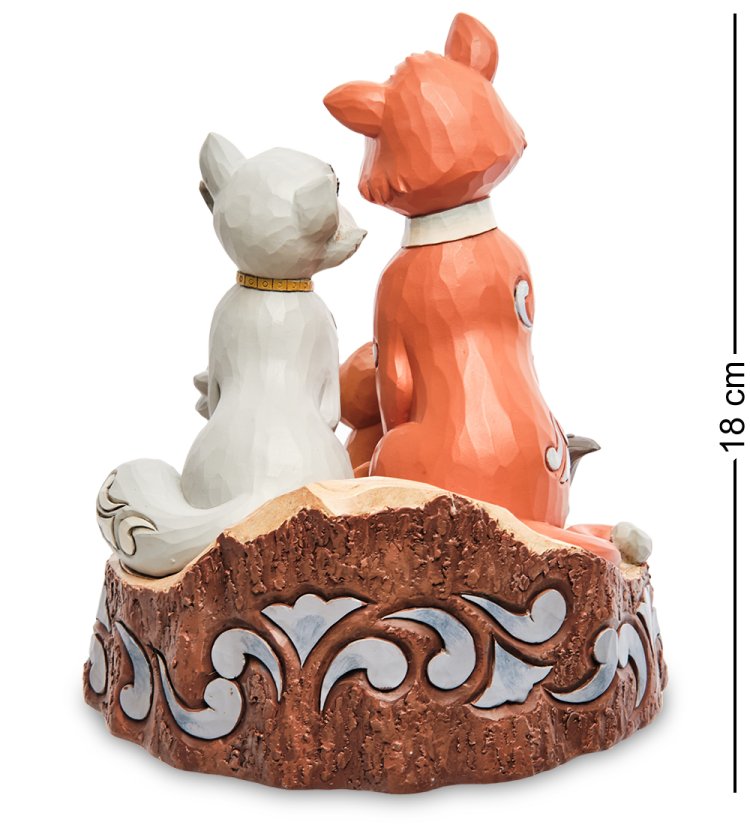 Статуэтка Семейный портрет Котов-аристократов Disney Traditions, оборотная сторона