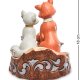 Статуэтка Семейный портрет Котов-аристократов Disney Traditions, оборотная сторона